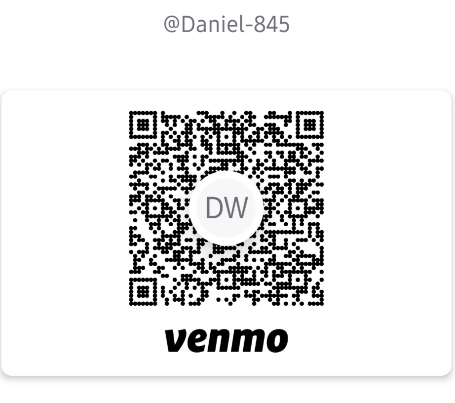 Venmo payment QR code